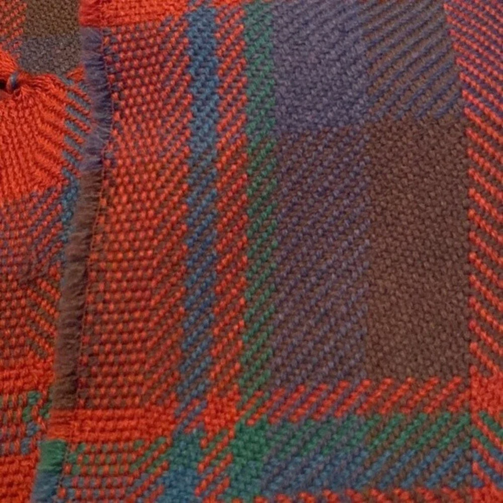 100% wool woven scarf